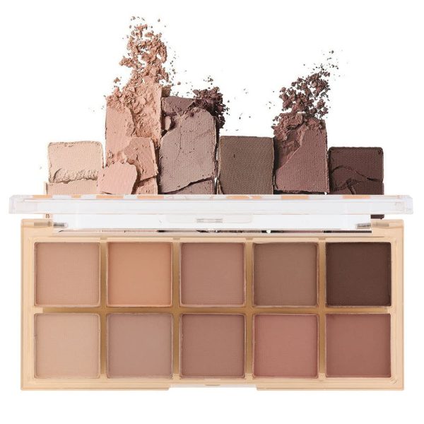 12Color Light Pink Purple Eyeshadow Palette, Long Lasting, and Highly Pigmented  Elevate Your Eye Makeup– Unleash Your Unique Style (10 colors )
